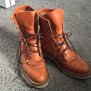 Tan Leather Boots